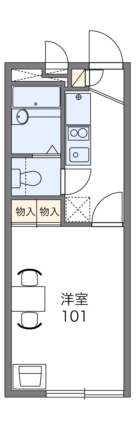 代表的な間取のため実際の間取とは異なる場合があります
