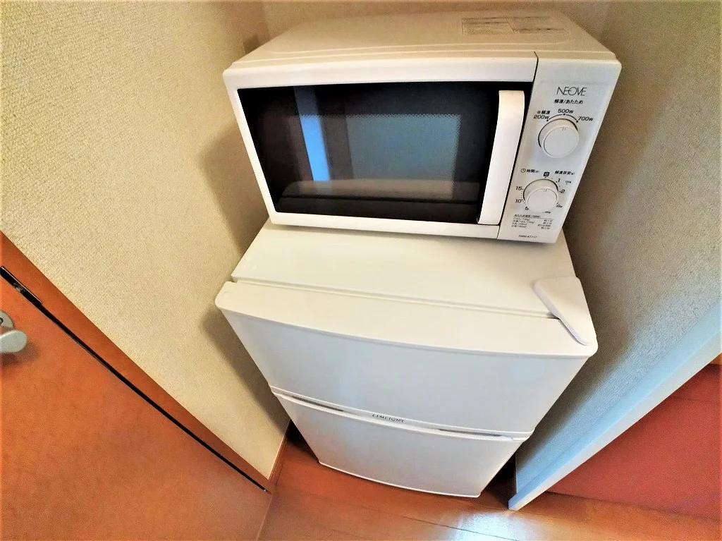 レンジと冷蔵庫