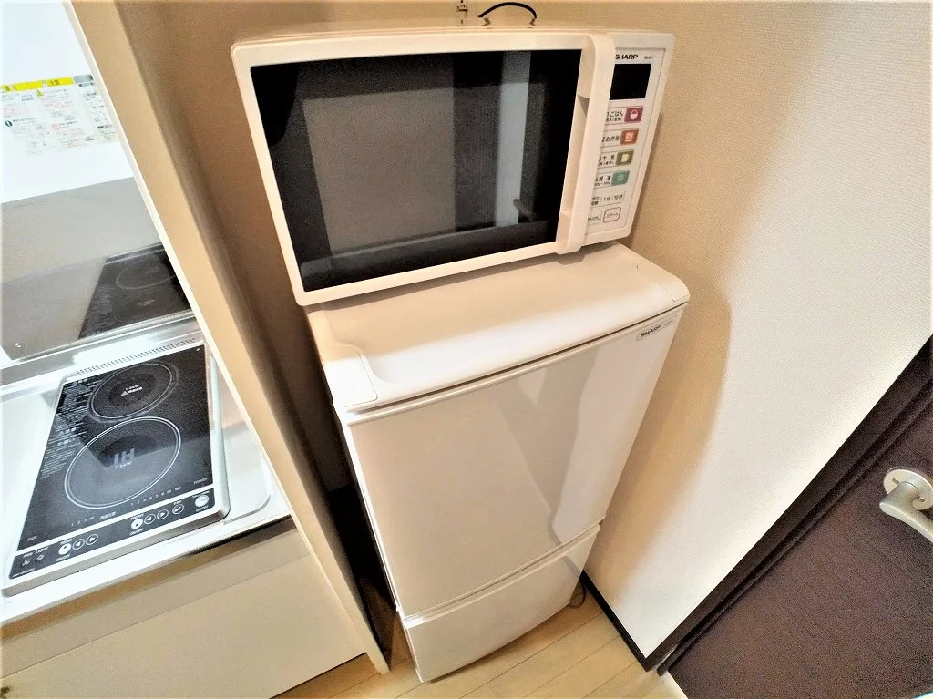 レンジと冷蔵庫