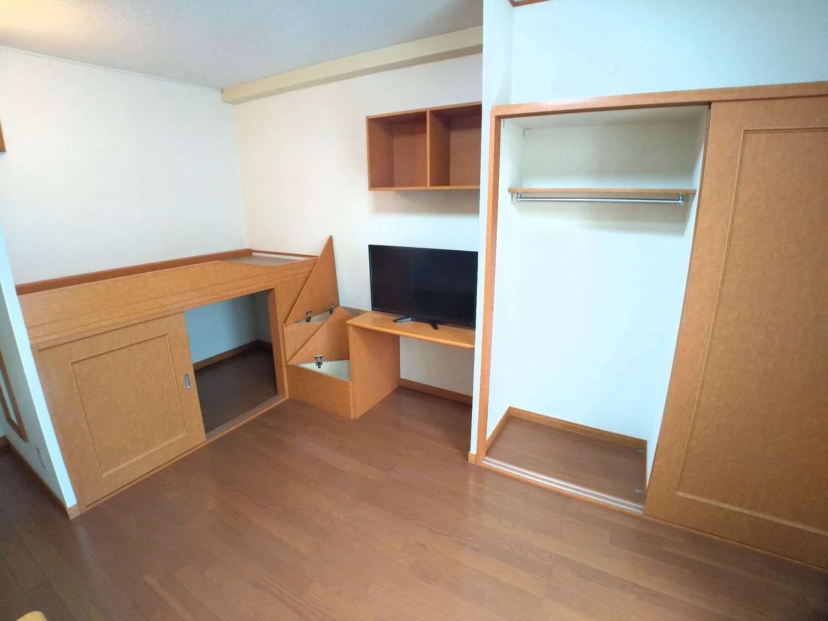 豊富な収納スペース