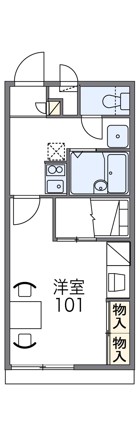 代表的な間取のため実際の間取とは異なる場合があります