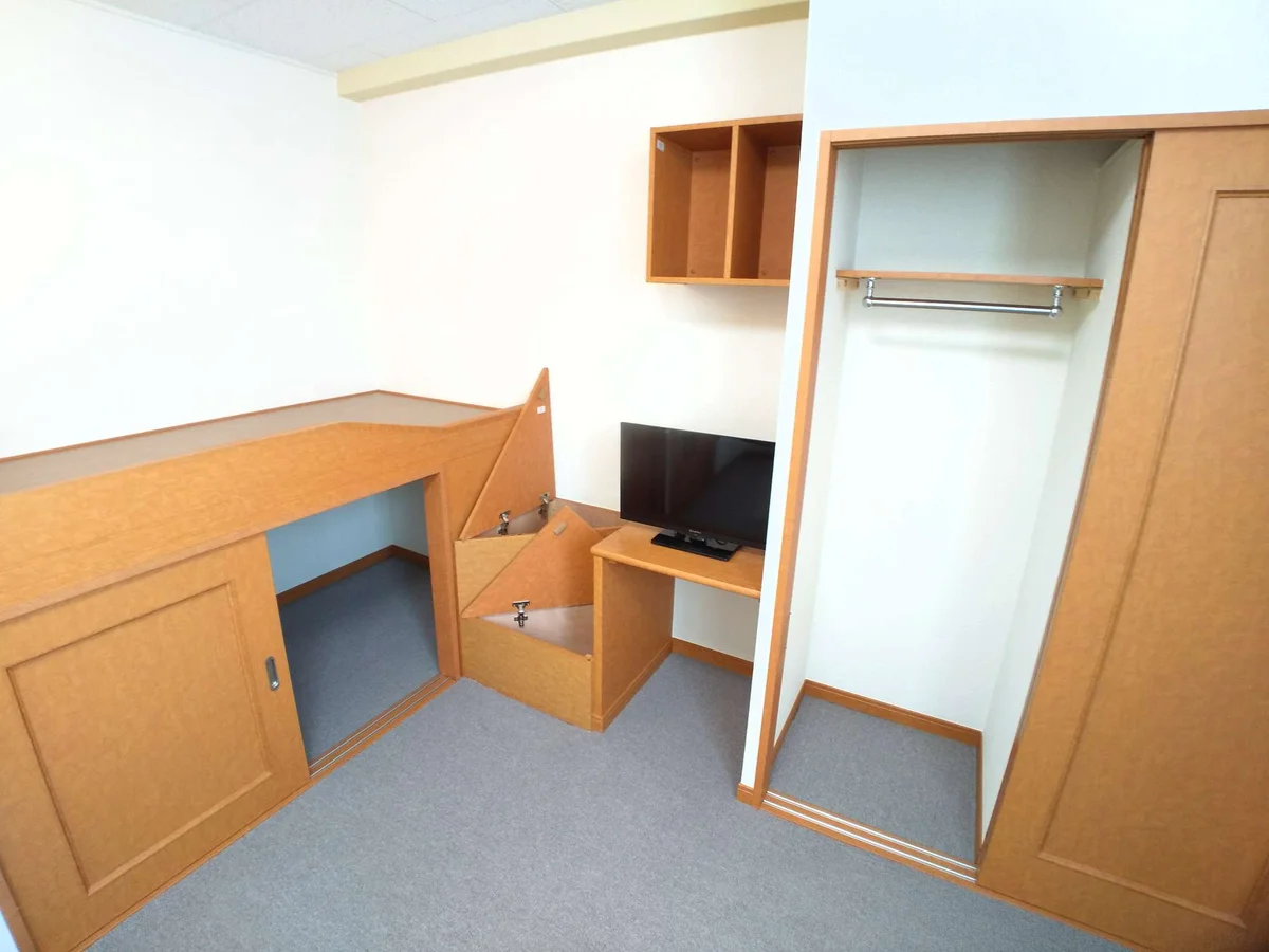 豊富な収納スペース