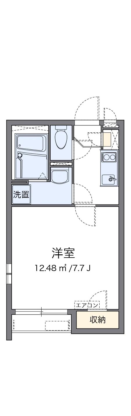 代表的な間取のため実際の間取とは異なる場合があります