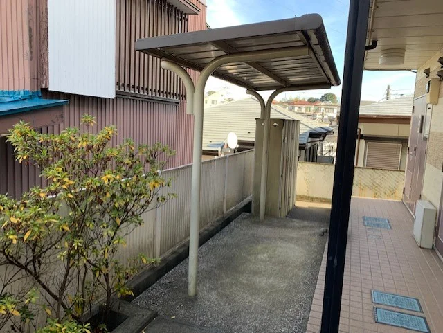 駐輪場　原付＆自転車のみ駐輪可能