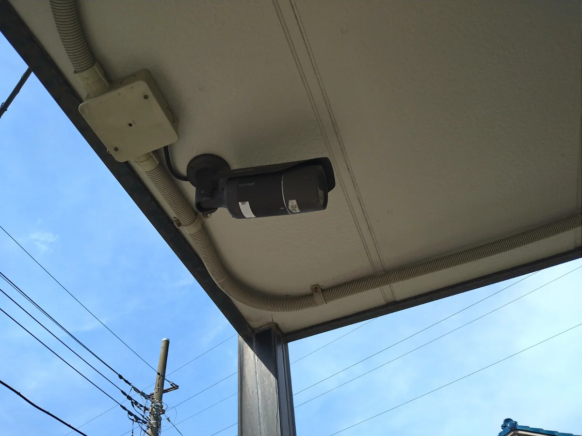 防犯カメラ設置