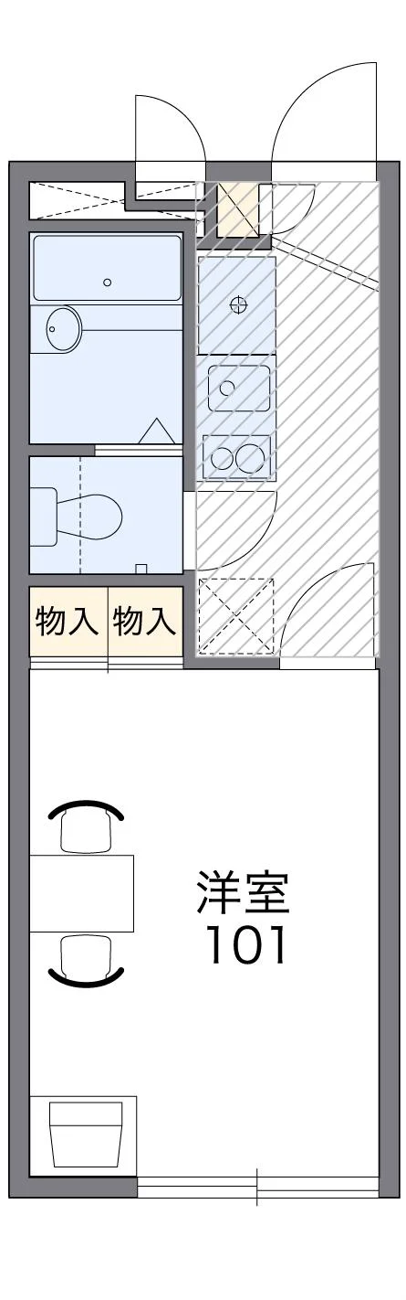 代表的な間取のため実際の間取とは異なる場合があります