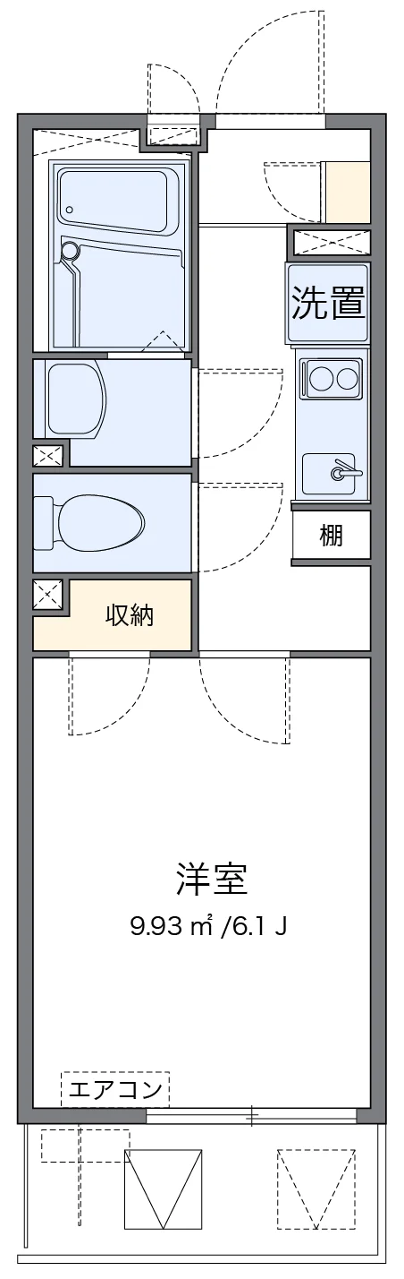 代表的な間取のため実際の間取とは異なる場合があります