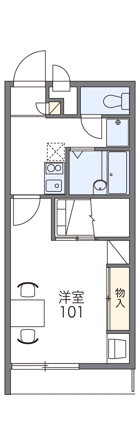 代表的な間取のため実際の間取とは異なる場合があります