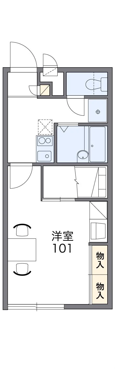 代表的な間取のため実際の間取とは異なる場合があります