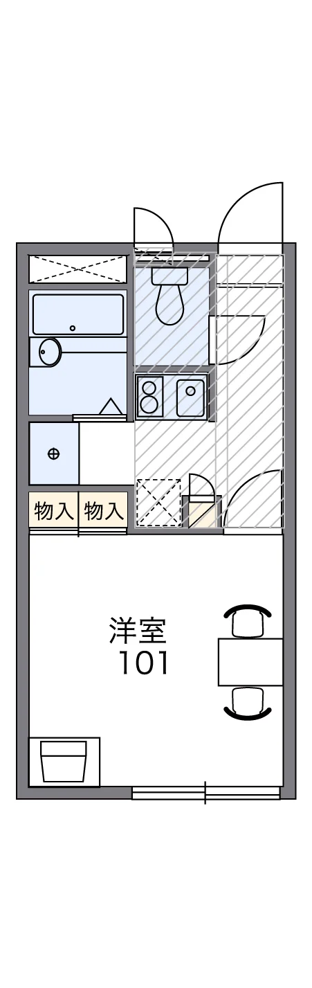 代表的な間取のため実際の間取とは異なる場合があります