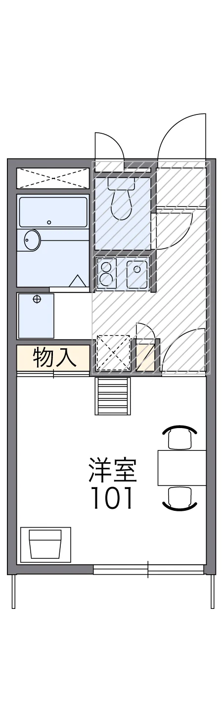 代表的な間取のため実際の間取とは異なる場合があります