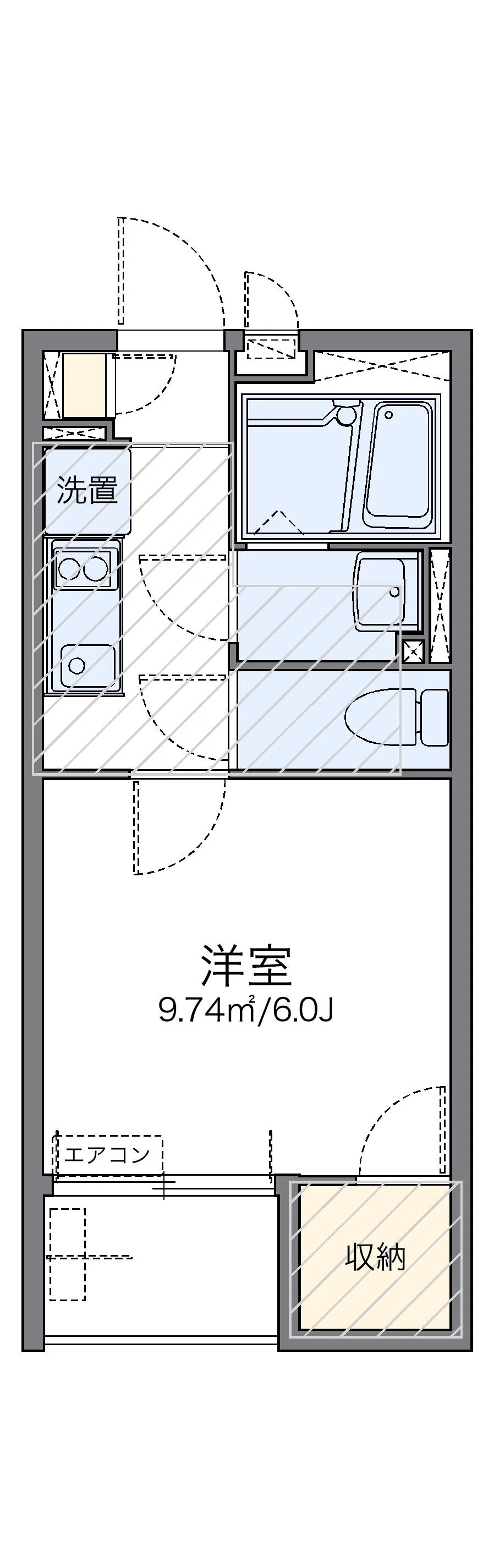 代表的な間取のため実際の間取とは異なる場合があります