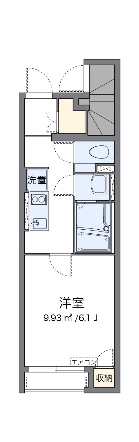 代表的な間取のため実際の間取とは異なる場合があります