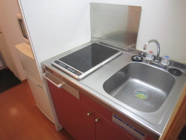 2口のラジエントヒーターが付いています。