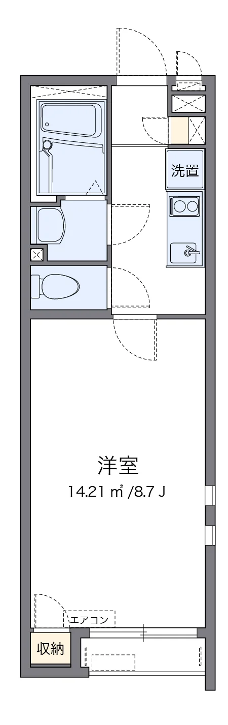 代表的な間取のため実際の間取とは異なる場合があります