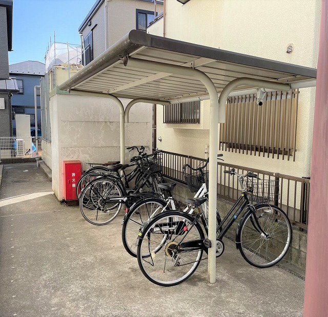 屋根付き駐輪場