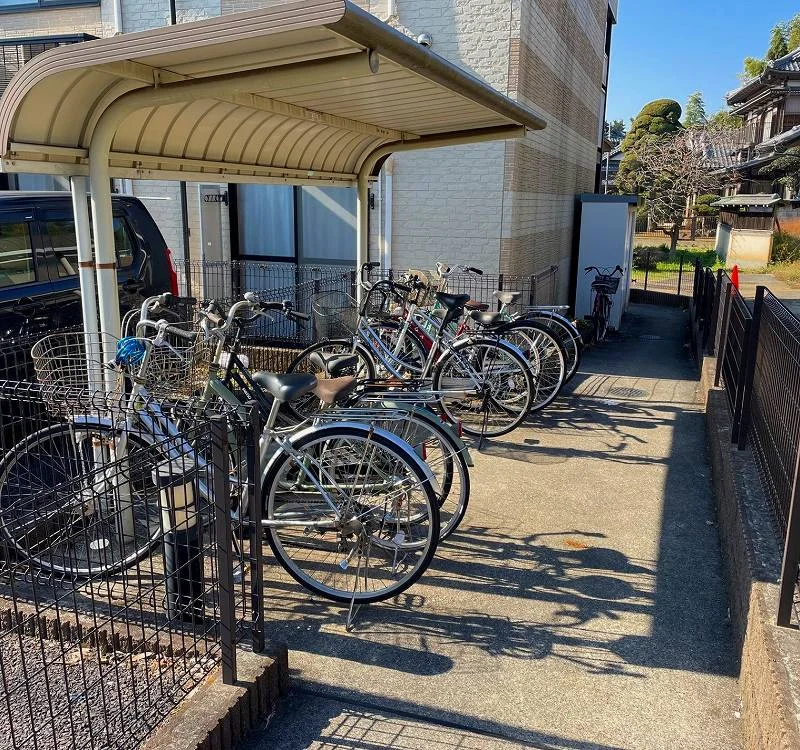 屋根付き駐輪場