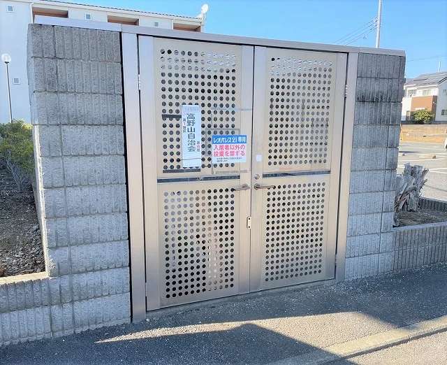 専用ゴミ置き場