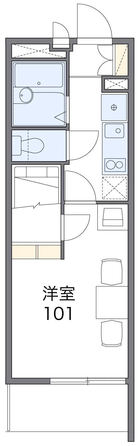 代表的な間取のため実際の間取とは異なる場合があります