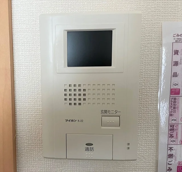 モニター付きインターホン