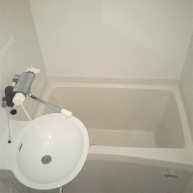 混合水栓で温度調節が簡単！