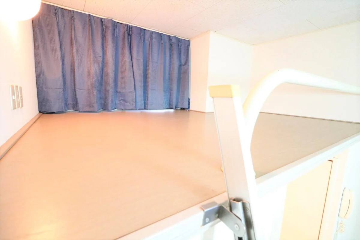 ロフトを活用すれば広々とした洋室を確保