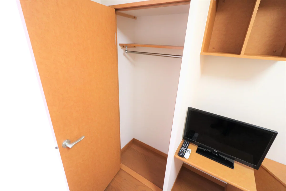 大切な衣類を収納出来るクローゼットを完備！