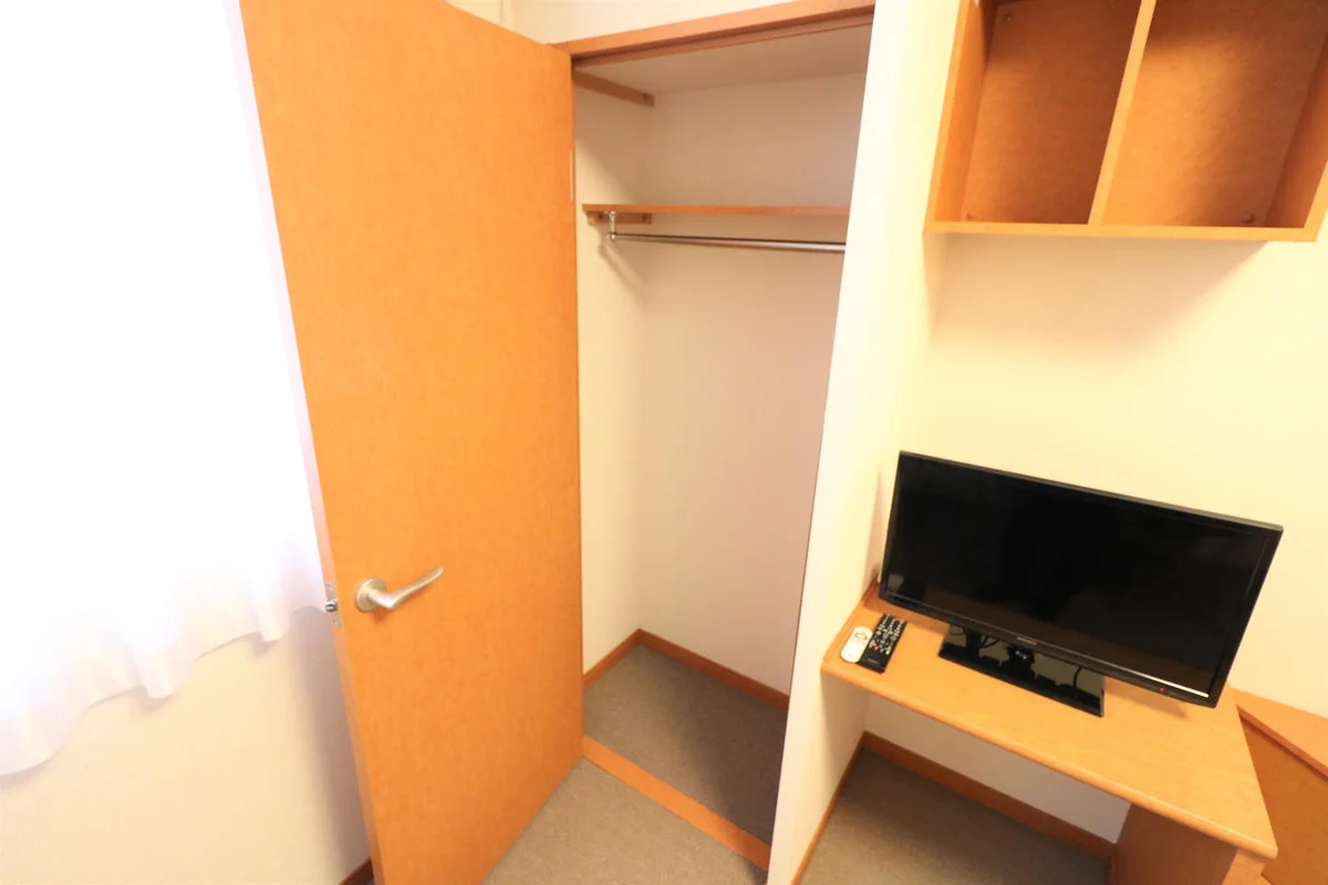 大切な衣類を収納出来るクローゼットを完備！