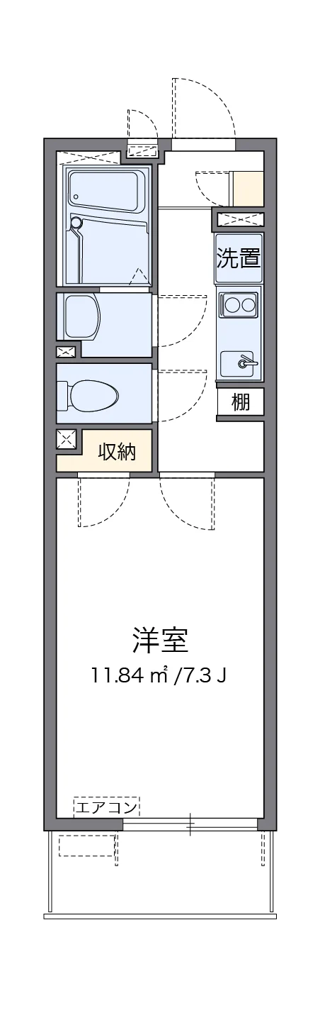 代表的な間取のため実際の間取とは異なる場合があります