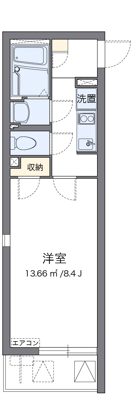 代表的な間取のため実際の間取とは異なる場合があります