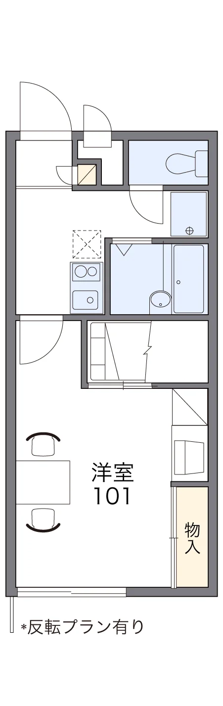 代表的な間取のため実際の間取とは異なる場合があります