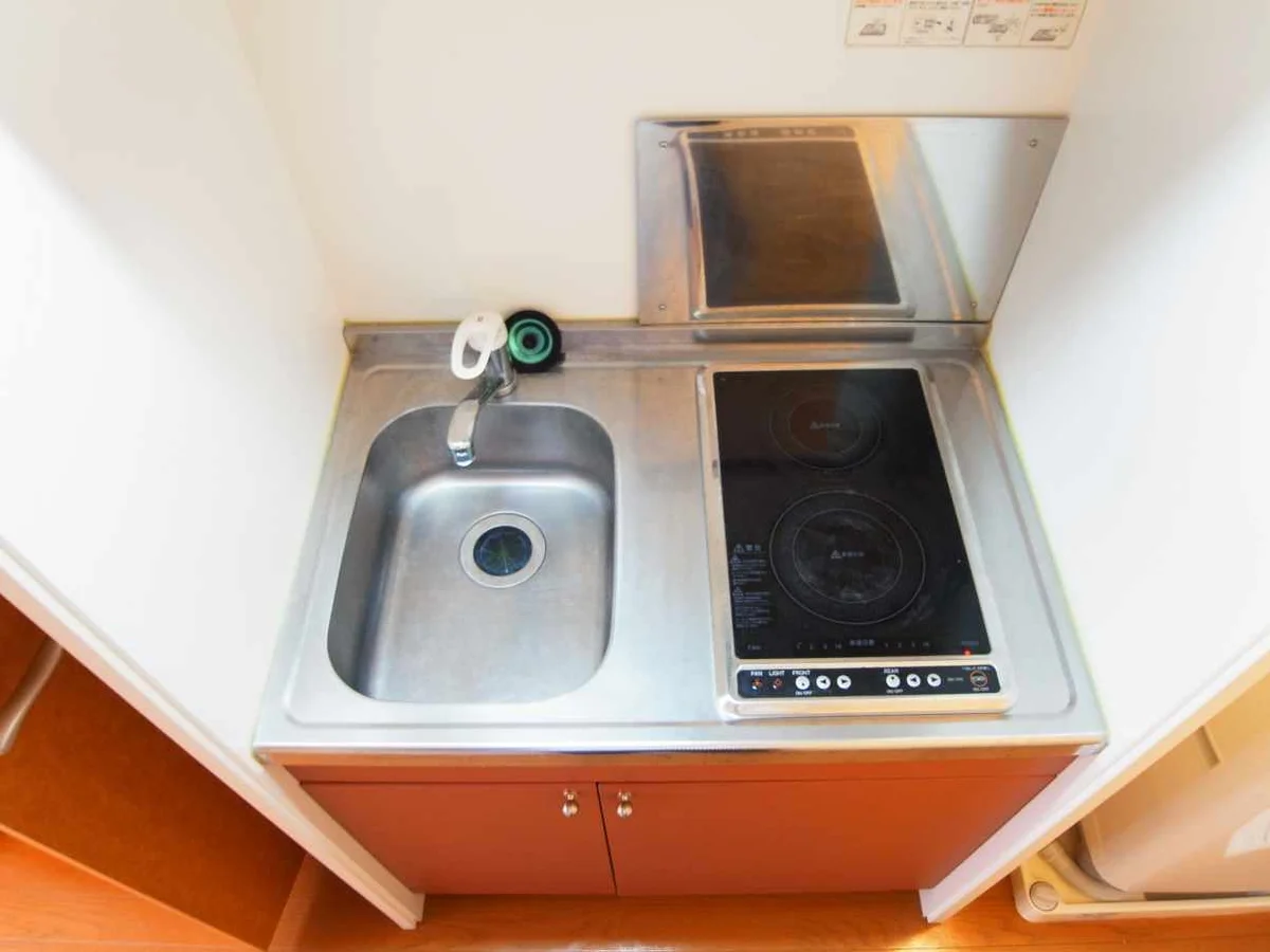 電気コンロのキッチンになります