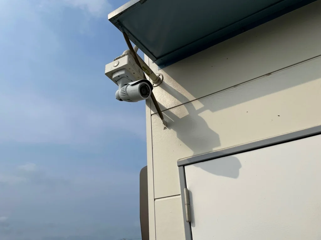 防犯カメラあり