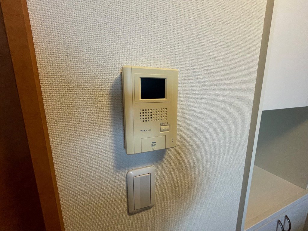 TVモニター付きインターフォン