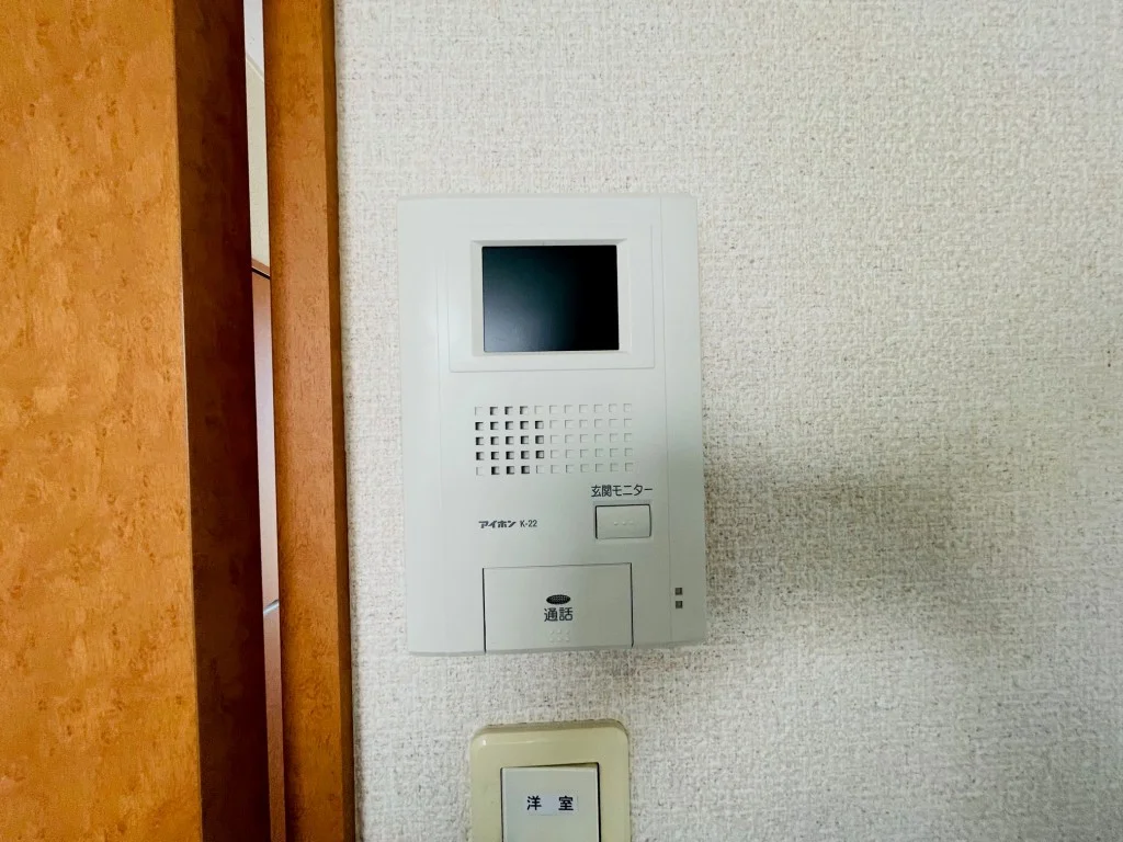 TVモニター付きインターフォン