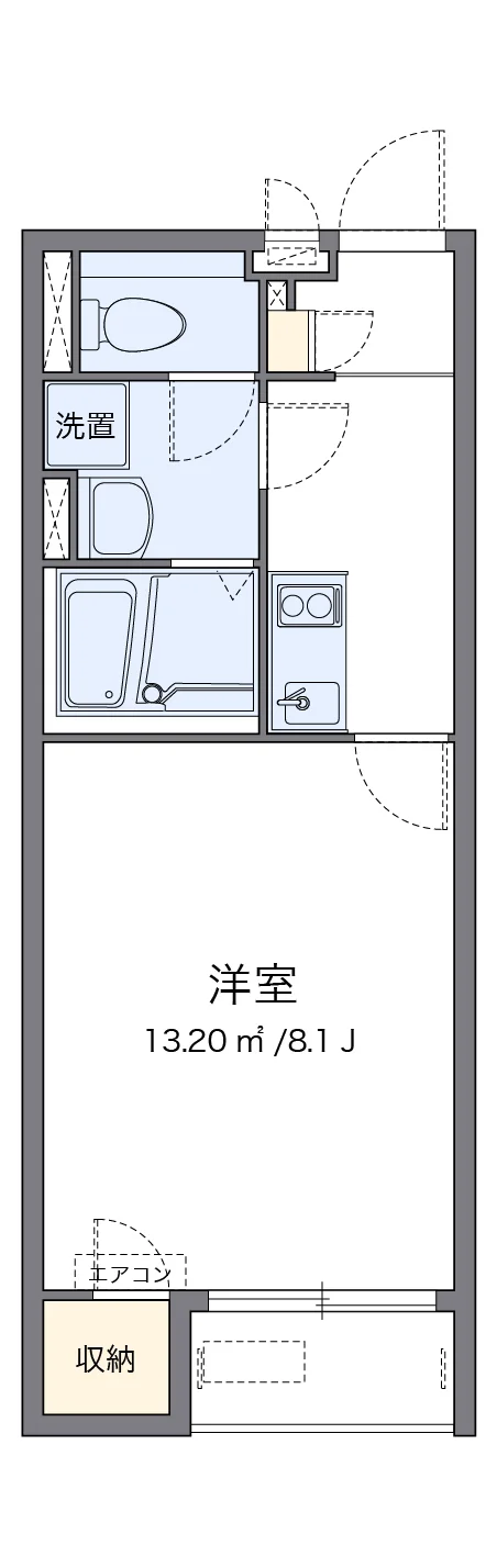 代表的な間取のため実際の間取とは異なる場合があります