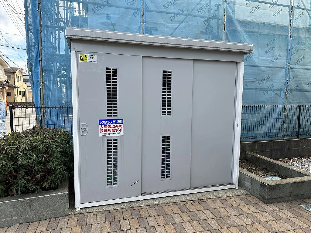 入居者様専用ゴミ庫となります