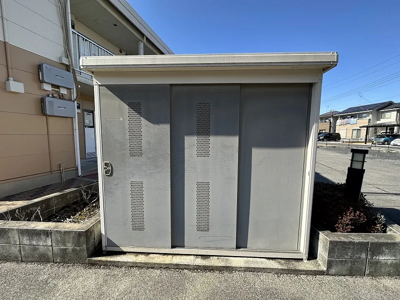 入居者様専用ゴミ庫となります