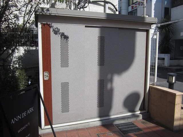 入居者様専用ゴミ庫です。