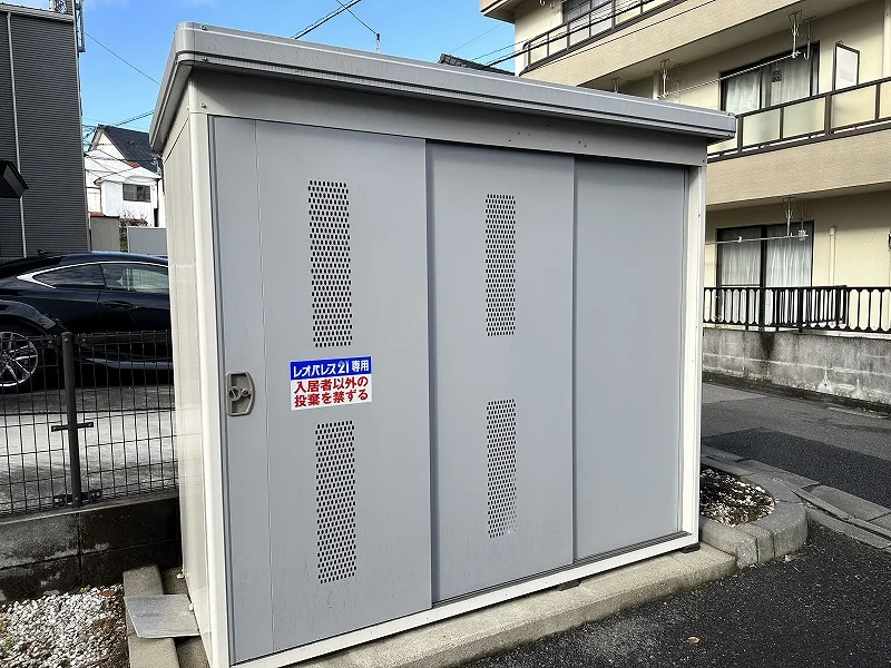 入居者様専用ゴミ庫となります