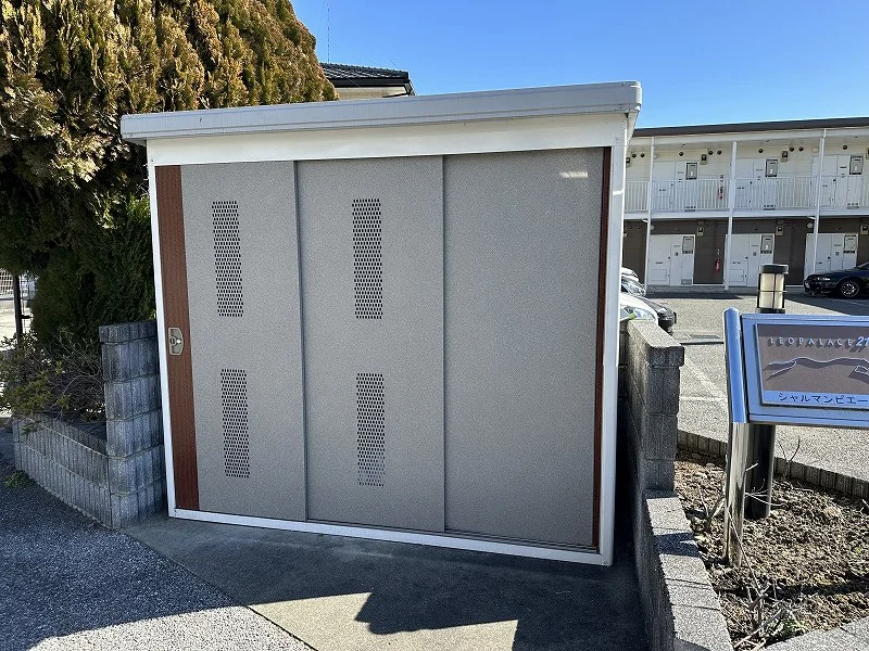 入居者様専用ゴミ庫となります