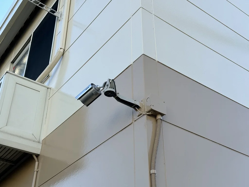 防犯カメラ付でセキュリティ面も安心です！