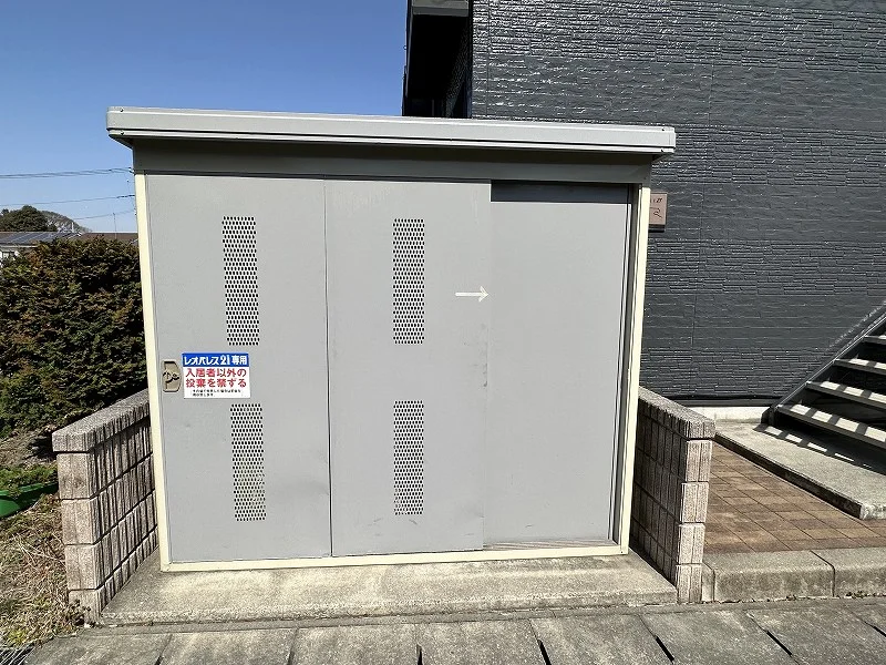 入居者様専用ゴミ庫となります