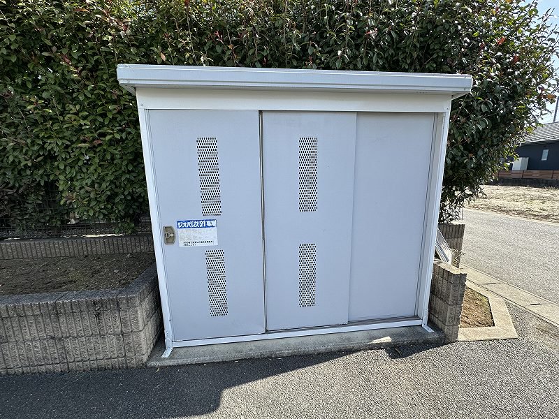 入居者様専用ゴミ庫となります