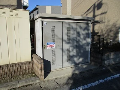 入居者様専用ゴミ庫です。