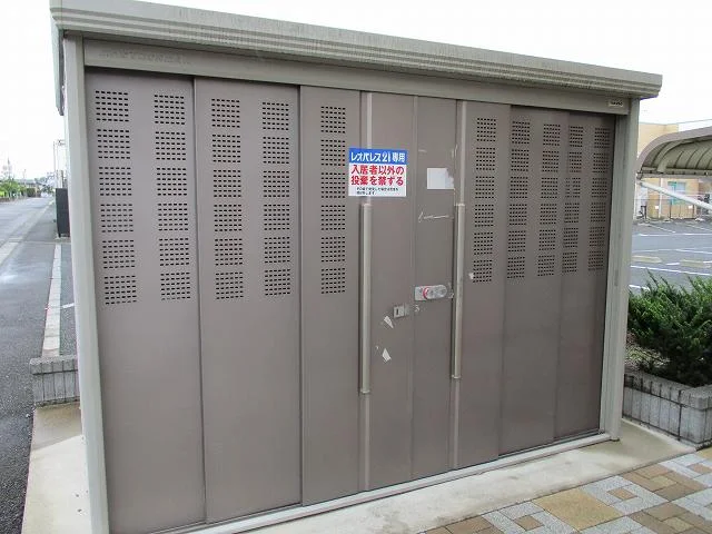 入居者様専用ゴミ庫です。