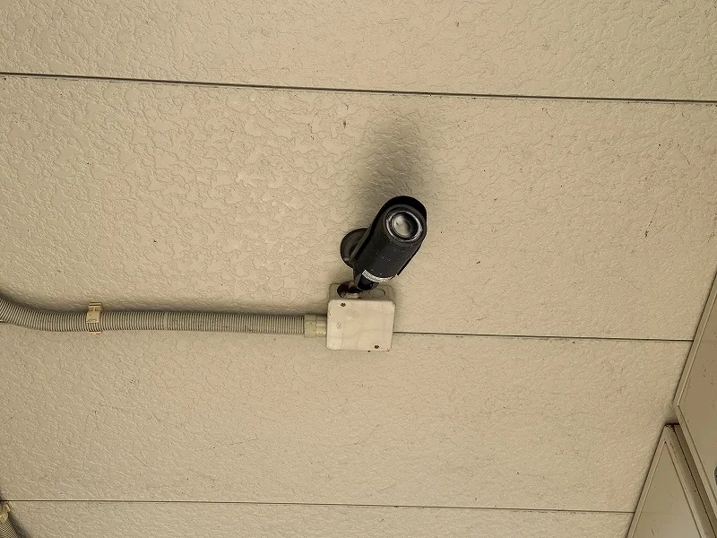 防犯カメラ付でセキュリティ面も安心です！