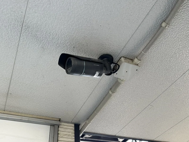 防犯カメラ付でセキュリティ面も安心です！