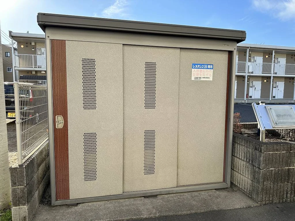 入居者様専用ゴミ庫となります