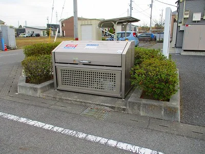 入居者様専用ゴミ庫です。
